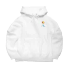 くらきち ONLINE SHOPのうさぎタイツとふうせん Big Hoodie