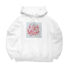 ピッチーの芍薬 peony Big Hoodie