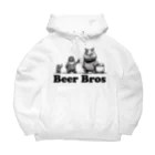 planetNITのビール3兄弟 Big Hoodie