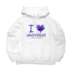 COSMOSIDEAのI♥UNIVERSE ビッグシルエットパーカー