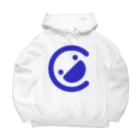 エクスペリメンタルのあおにこ☻ Big Hoodie