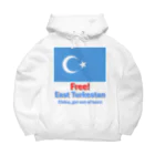 あさやけ洋品店のFree！ East Turkestan Big Hoodie