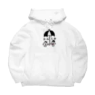 usa100のひよひよ相合傘 Big Hoodie