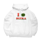 ユウィズのI♡SUIKA Big Hoodie