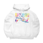 AURA_HYSTERICAのBuy high, sell higher Big Hoodie