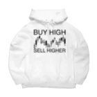 AURA_HYSTERICAのBuy high, sell higher ビッグシルエットパーカー