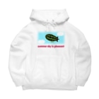 キッズモード某のスイカ飛行船 Big Hoodie