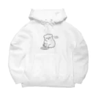 あか子のグッズのこんだてしろくま Big Hoodie