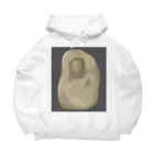 アトリエヱキパの彫刻（偽）　version2 Big Hoodie