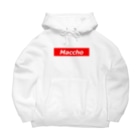 麦畑のマッチョロゴ Big Hoodie