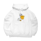 a___1のちがうよペリカンくん Big Hoodie