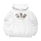 めかぶ商店のサメ花札 Big Hoodie