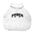 グラフィンのPROTEIN プロテイン ブラック Big Hoodie