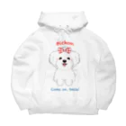 Wans Joie/ワンズジョワのスマイルビション女の子 Big Hoodie