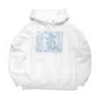 でするなのさわれる(ラフ) Big Hoodie