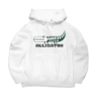 alligator_artのホネホネ鰐 Big Hoodie