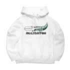 alligator_artのスケスケ鰐 Big Hoodie