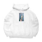 喫茶室ミントグリーンのまっしろパフェ Big Hoodie