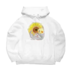 OmuPastaのひまわりとオカメインコ Big Hoodie