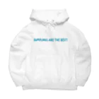 ももの餃子大好きシリーズ Big Hoodie