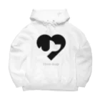 suggysのI love dogs Big Hoodie