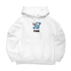 ちむのポーカーグッズのフィッシュ君 Big Hoodie