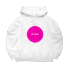 PのCIRCLE PINK. Big Hoodie