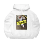 chavlinの shark ビッグシルエットパーカー