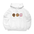 ともえのえ - 柴犬とか動物色々のShiba Donut Big Hoodie