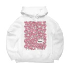 PostPet Official Shopのモモだらけ Big Hoodie