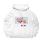 PostPet Official Shopのモモとジンパチの休日 Big Hoodie