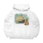 海賊猫 cocoの『うちのコ・シリーズ「ねこの王国」』 Big Hoodie