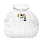 penguin.illust shopのpenguin.illust ぺんちゃん Big Hoodie