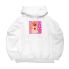 edamamedaisukiのドレスの猫 Big Hoodie