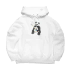 K Twinのギタパンダ Big Hoodie