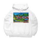 GALLERY misutawoのオーストリア シュヴァルツェンベルクの街並み Big Hoodie