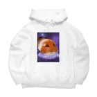 わいわいもるもっとの宇宙モルモット Big Hoodie