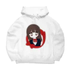 かわいいもののおみせ　いそぎんちゃくのブレザー制服ちゃん Big Hoodie