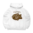 イラスト MONYAAT の養殖たいやきA Big Hoodie