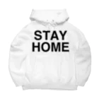 TOKYO LOGOSHOP 東京ロゴショップのSTAY HOME-ステイホーム- Big Hoodie