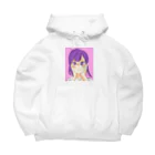 竹内の作品置き場のうっとりちゃん Big Hoodie