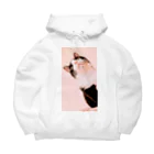 meowのハチワレ Big Hoodie