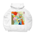 wokasinaiwoの猫が王様になった日 Big Hoodie