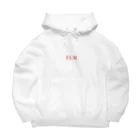 flameのflame FLMロゴ Big Hoodie