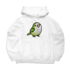 Cody the LovebirdのChubby Bird オキナインコ Big Hoodie