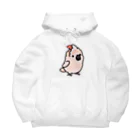 Cody the LovebirdのChubby Bird オオバタン Big Hoodie