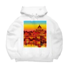 GALLERY misutawoのイタリア ローマの夕暮れ Big Hoodie