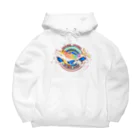 EndlessJhurneyのMother=Ocean Big Hoodie