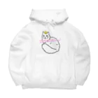 シロクマ商店のエリザベスねこ Big Hoodie