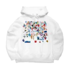 オリジナルアートのひのアートカフェ オリジナルデザイン Big Hoodie